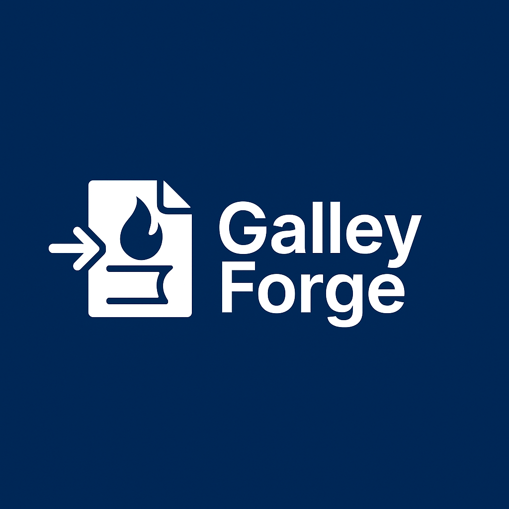 GalleyForge logo